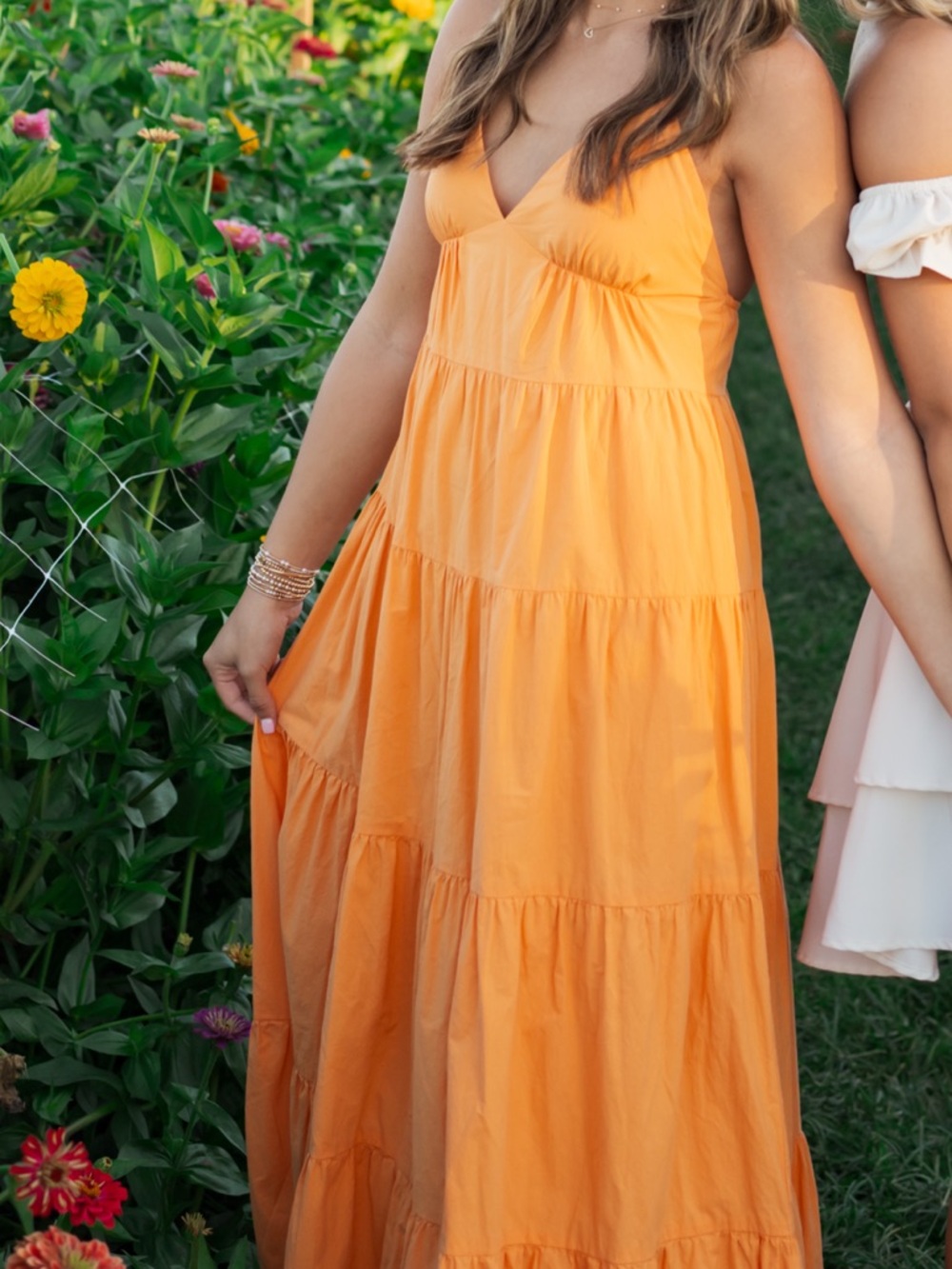 Yellow / orange Maxi Dress